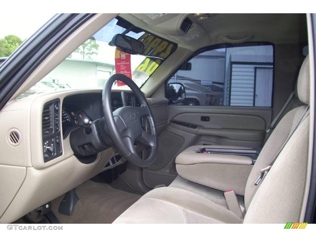 2006 Silverado 1500 Z71 Crew Cab 4x4 - Dark Blue Metallic / Tan photo #6