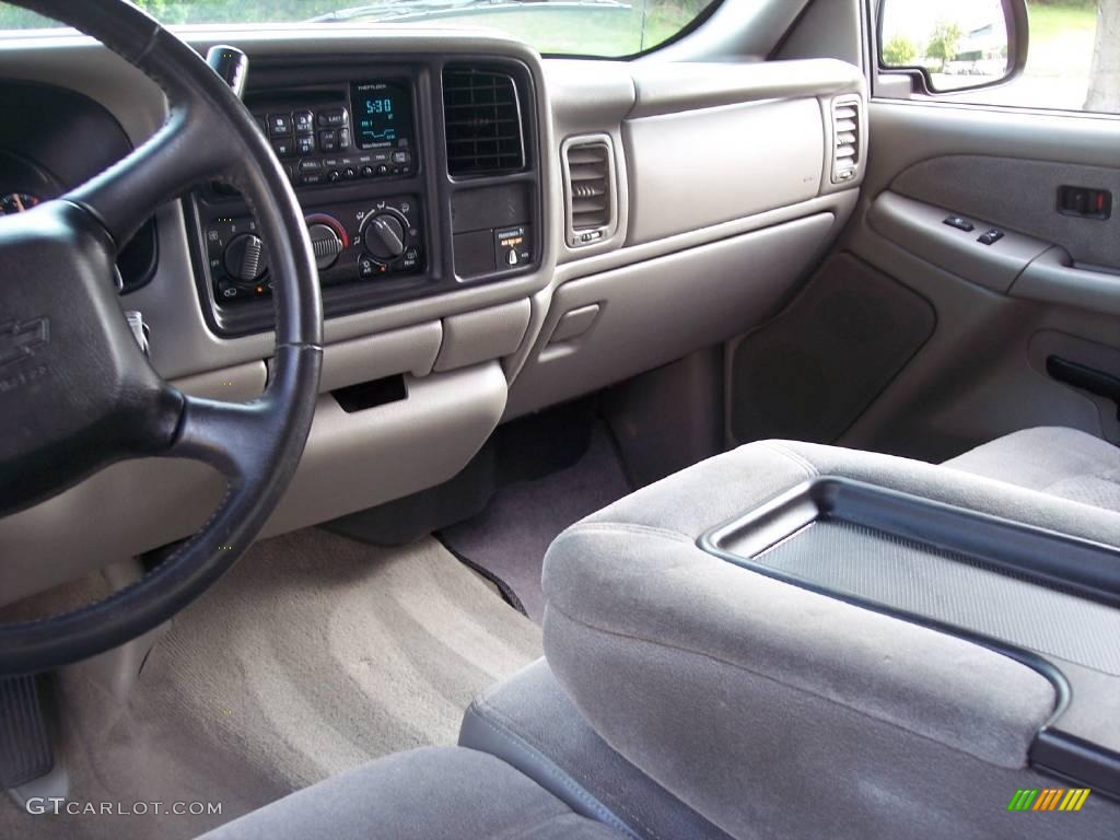 2000 Silverado 1500 LS Extended Cab 4x4 - Dark Carmine Red Metallic / Medium Gray photo #36