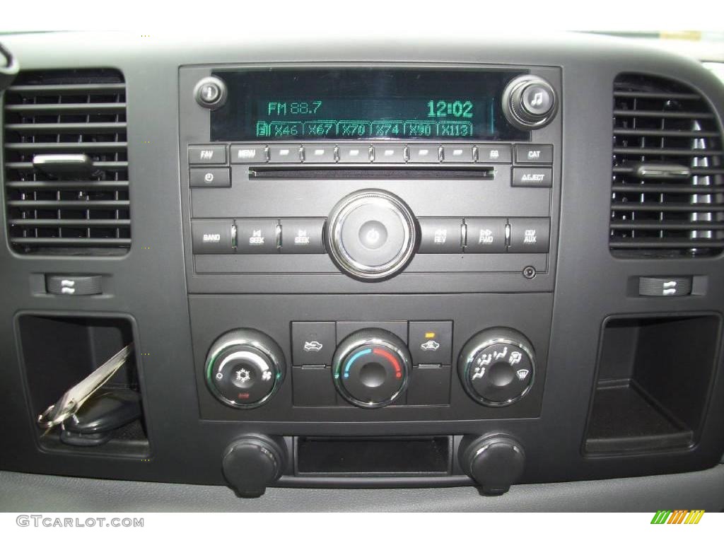 2008 Silverado 1500 Work Truck Regular Cab - Silver Birch Metallic / Dark Titanium photo #6