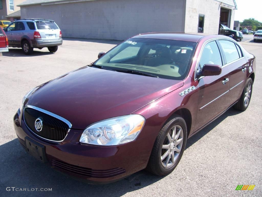 Dark Garnet Red Metallic Buick Lucerne