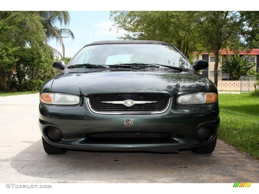 2000 Sebring JX Convertible - Shale Green Metallic / Agate photo #16