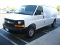 Summit White - Express 2500 Extended Cargo Van Photo No. 2