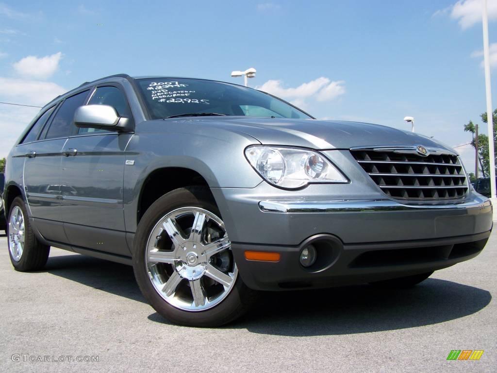 2007 Pacifica Touring AWD - Silver Steel Metallic / Pastel Slate Gray photo #1