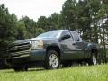 2009 Blue Granite Metallic Chevrolet Silverado 1500 LT Extended Cab 4x4  photo #4