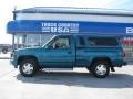 1994 Bright Teal Metallic Chevrolet C/K K1500 Regular Cab 4x4  photo #1