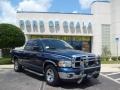 2003 Patriot Blue Pearl Dodge Ram 1500 SLT Quad Cab  photo #1