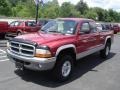 1999 Metallic Red Dodge Dakota SLT Extended Cab 4x4  photo #12