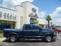 2003 Patriot Blue Pearl Dodge Ram 1500 SLT Quad Cab  photo #2