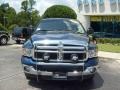 2003 Patriot Blue Pearl Dodge Ram 1500 SLT Quad Cab  photo #8