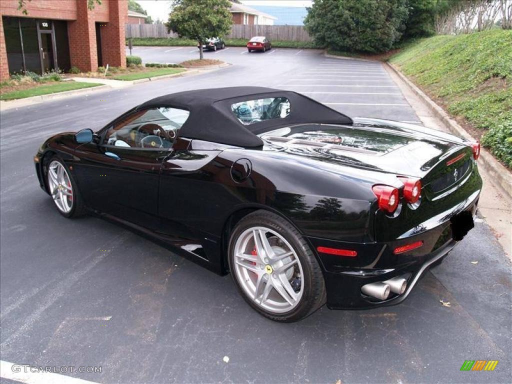 2006 F430 Spider - Nuovo Nero Daytona (Black Metallic) / Cuoio photo #10