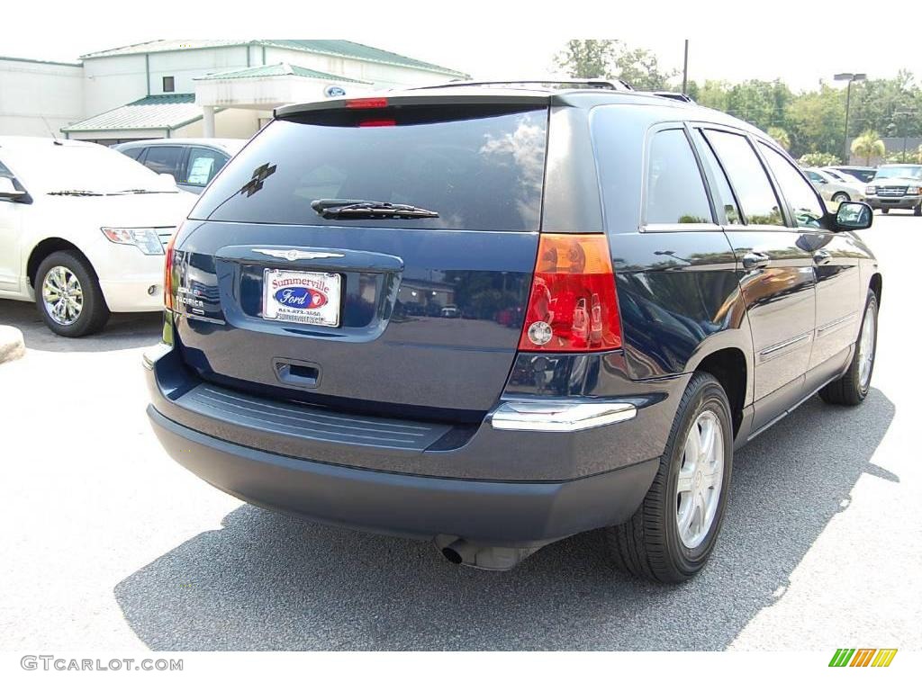 2005 Pacifica Touring - Midnight Blue Pearl / Dark Slate Gray photo #17