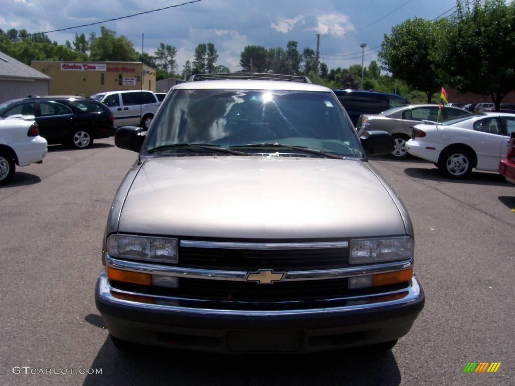 1999 Blazer LS 4x4 - Light Pewter Metallic / Medium Gray photo #13