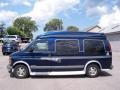 2002 Indigo Blue Metallic Chevrolet Express 1500 Passenger Conversion Van  photo #7