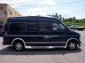 2002 Indigo Blue Metallic Chevrolet Express 1500 Passenger Conversion Van  photo #11