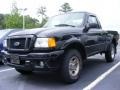 Black 2004 Ford Ranger XL Regular Cab