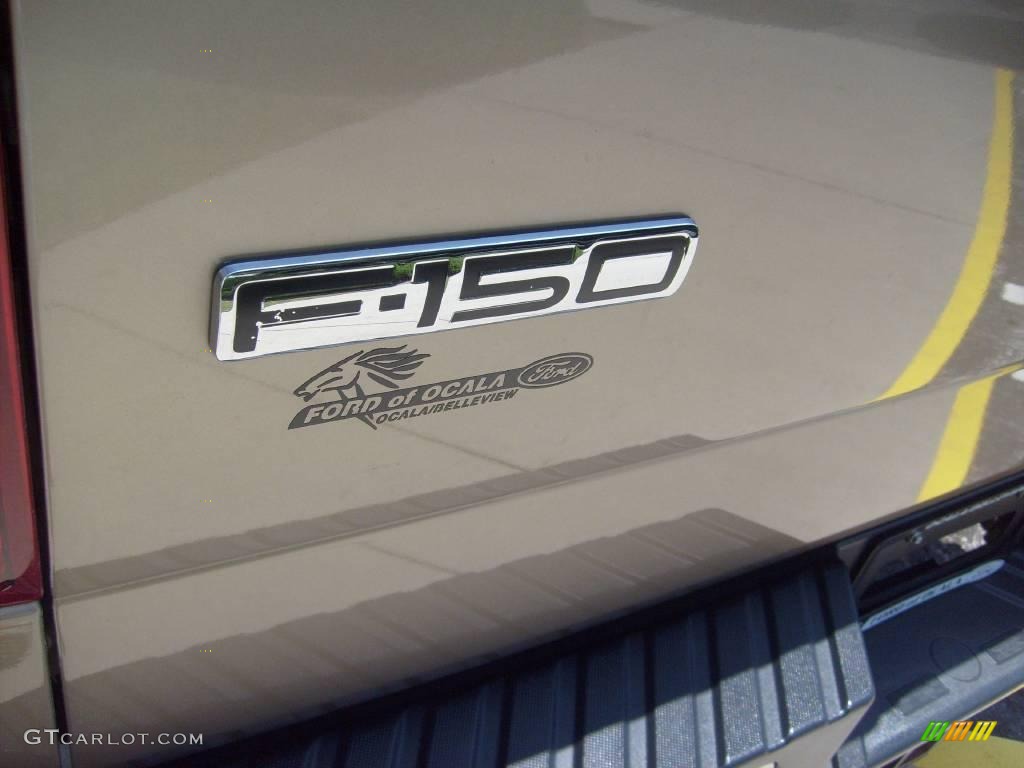 2004 F150 XLT SuperCrew - Arizona Beige Metallic / Tan photo #10