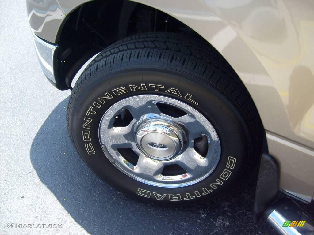 2004 F150 XLT SuperCrew - Arizona Beige Metallic / Tan photo #13
