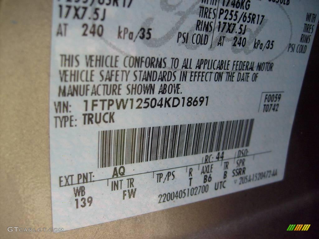 2004 F150 XLT SuperCrew - Arizona Beige Metallic / Tan photo #14