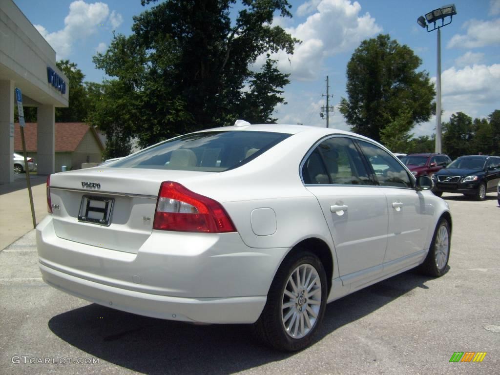 2007 S80 3.2 - Ice White / Sandstone Beige photo #3