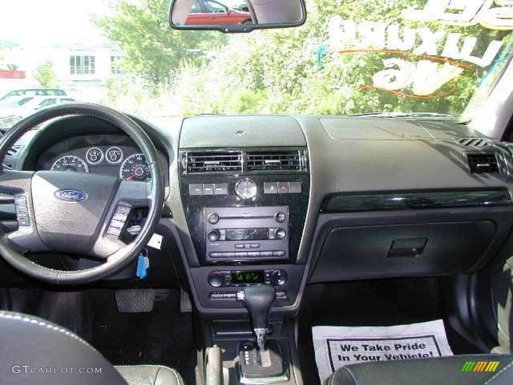 2007 Fusion SEL V6 - Black / Charcoal Black photo #8