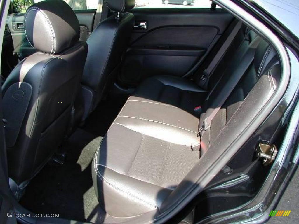 2007 Fusion SEL V6 - Black / Charcoal Black photo #9