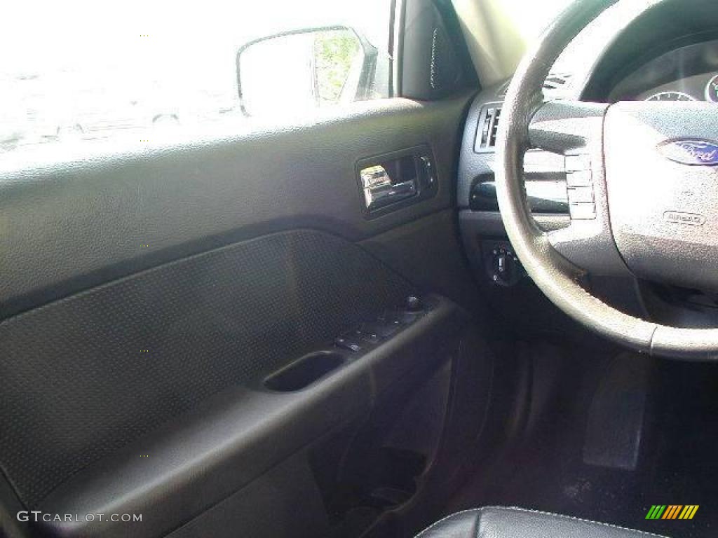 2007 Fusion SEL V6 - Black / Charcoal Black photo #13