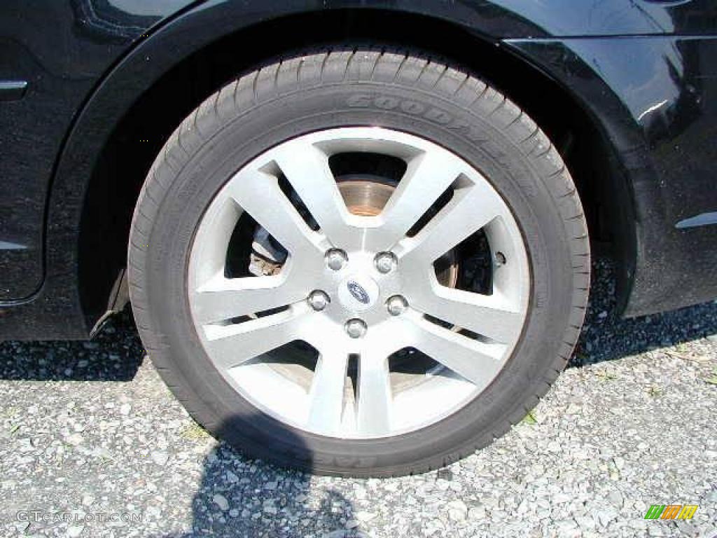 2007 Fusion SEL V6 - Black / Charcoal Black photo #17