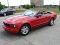 2007 Torch Red Ford Mustang V6 Premium Convertible  photo #13