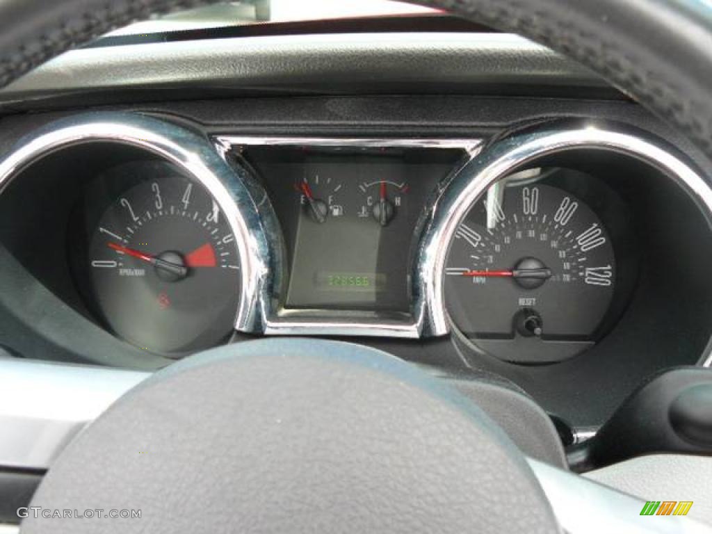 2007 Mustang V6 Premium Convertible - Torch Red / Light Graphite photo #19