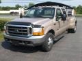 Pueblo Gold Metallic - F350 Super Duty XLT Crew Cab Dually Photo No. 2