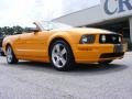 2007 Grabber Orange Ford Mustang GT Premium Convertible  photo #2