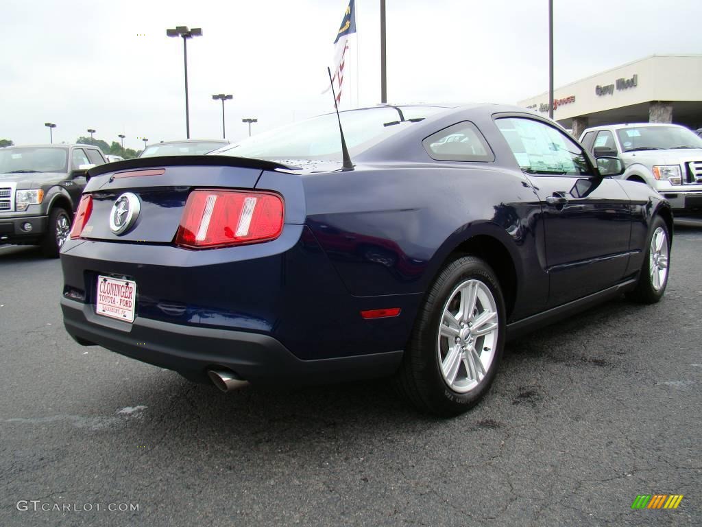 2010 Mustang V6 Coupe - Kona Blue Metallic / Stone photo #3