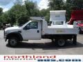 2009 Oxford White Ford F450 Super Duty XL Regular Cab 4x4 Chassis Dump Truck  photo #5