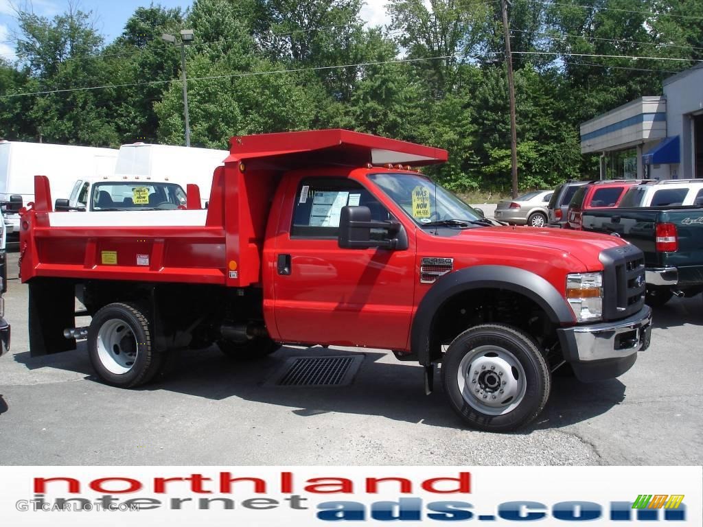 Red Ford F450 Super Duty