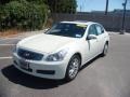 2008 Ivory Pearl White Infiniti G 35 Journey Sedan  photo #1