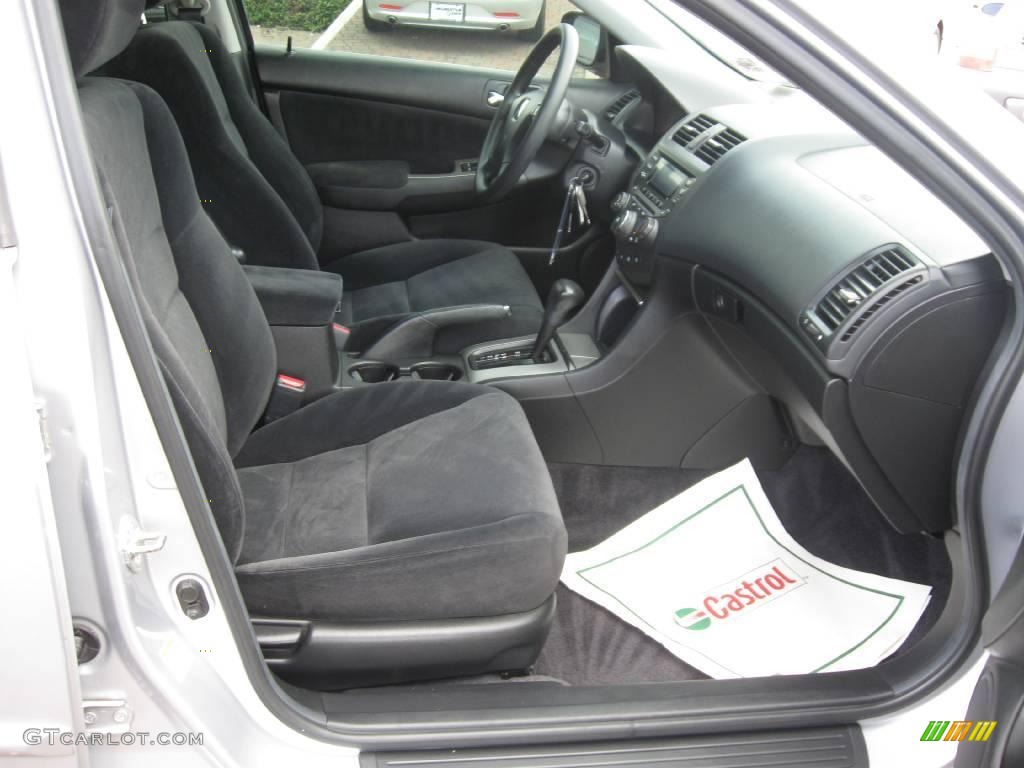 2003 Accord EX Sedan - Satin Silver Metallic / Black photo #13