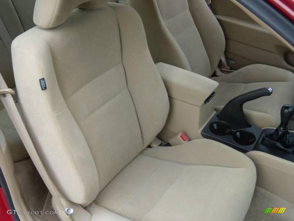 2007 Accord LX Coupe - San Marino Red / Ivory photo #13