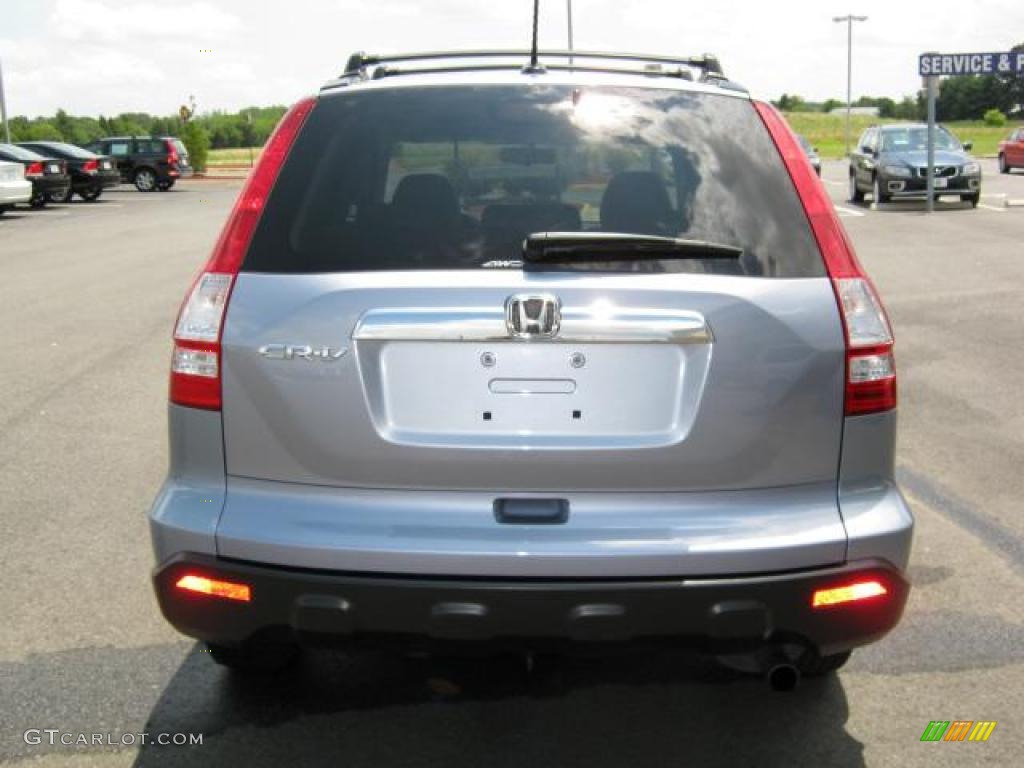 2007 CR-V EX-L 4WD - Glacier Blue Metallic / Gray photo #4