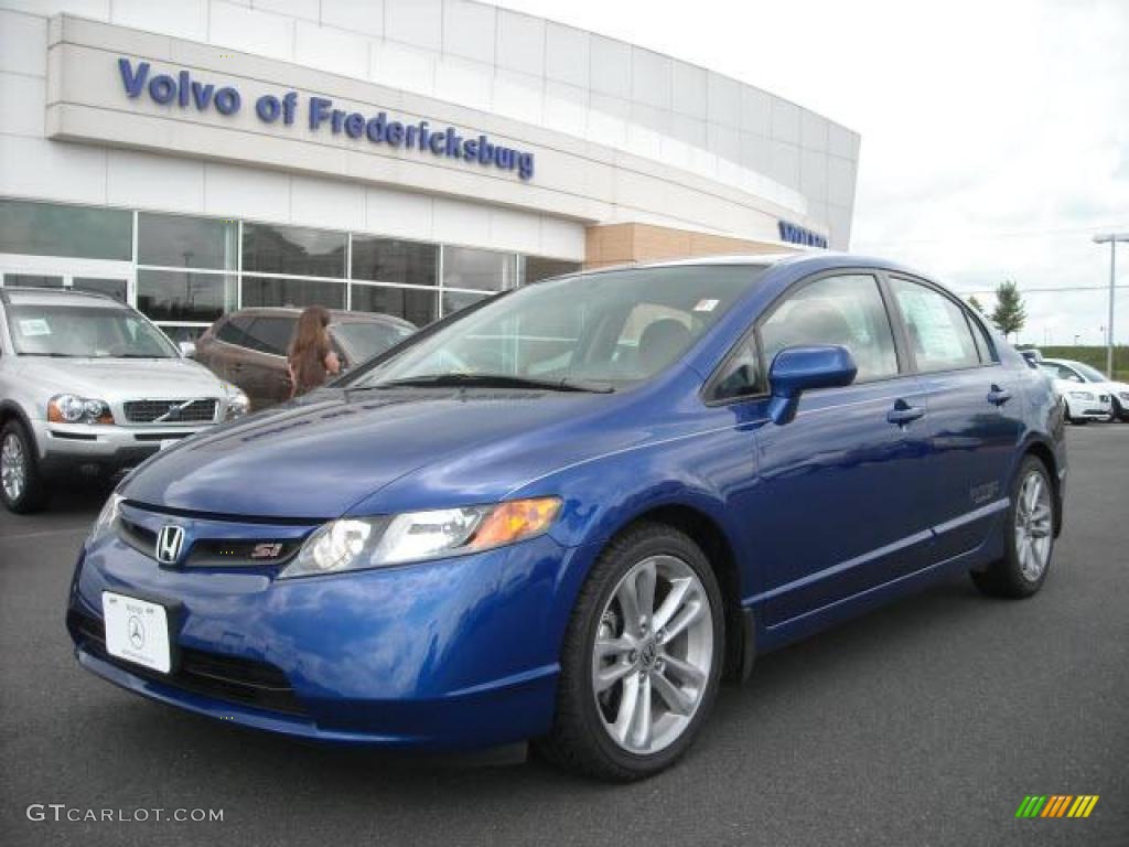 Fiji blue honda civic si #7