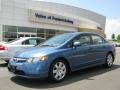 2008 Atomic Blue Metallic Honda Civic LX Sedan  photo #1