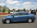 2008 Atomic Blue Metallic Honda Civic LX Sedan  photo #2