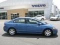 2008 Atomic Blue Metallic Honda Civic LX Sedan  photo #6