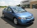2008 Atomic Blue Metallic Honda Civic LX Sedan  photo #7