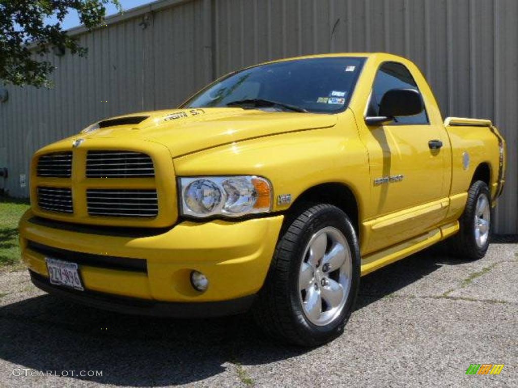 Solar Yellow Dodge Ram 1500