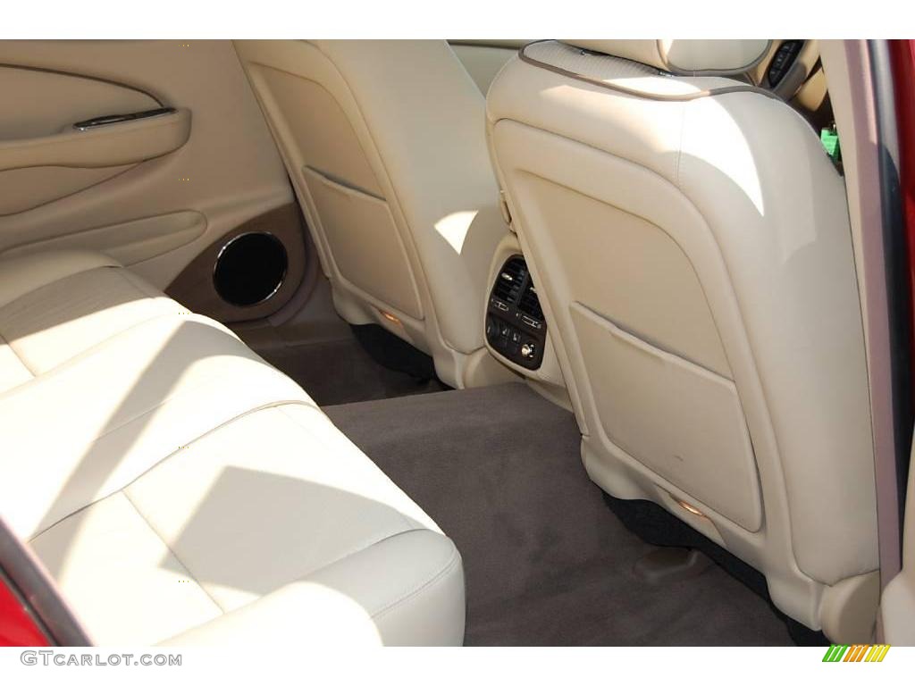 2008 XJ XJ8 L - Radiance Red Metallic / Champagne/Mocha photo #11