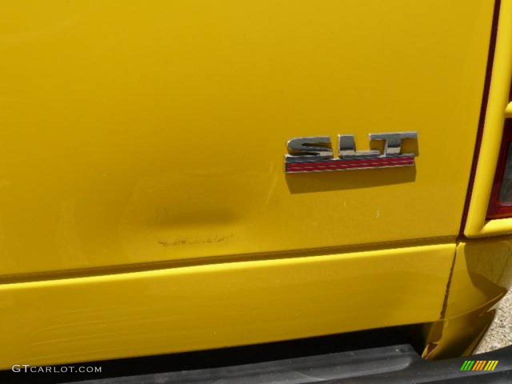 2004 Ram 1500 SLT Rumble Bee Regular Cab - Solar Yellow / Dark Slate Gray/Yellow Accents photo #12