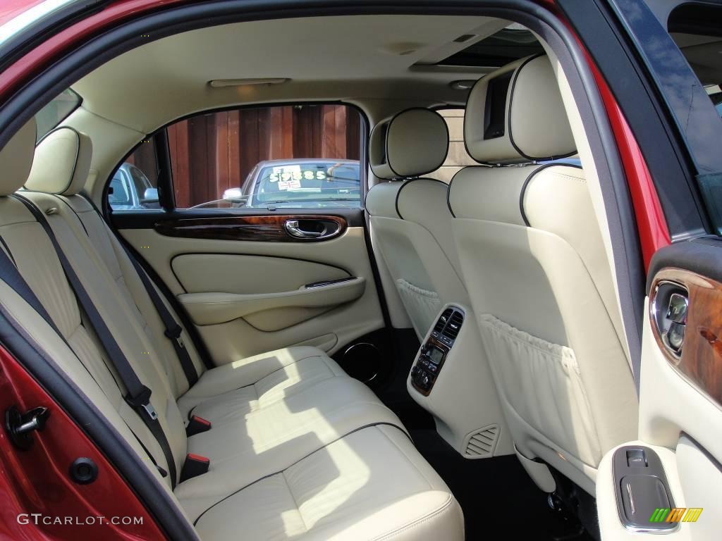 2007 XJ XJR - Radiance Red Metallic / Champagne photo #25