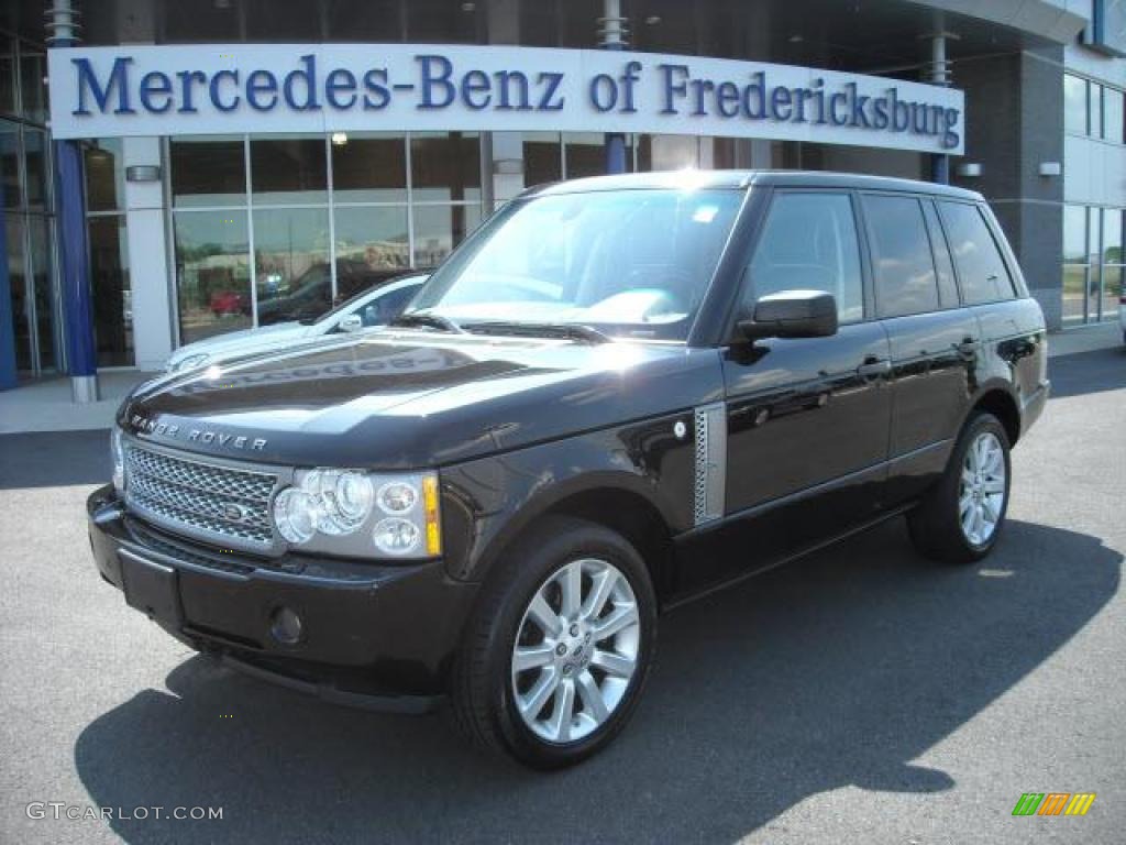 2006 Range Rover Supercharged - Java Black Pearl / Jet Black/Sand photo #1