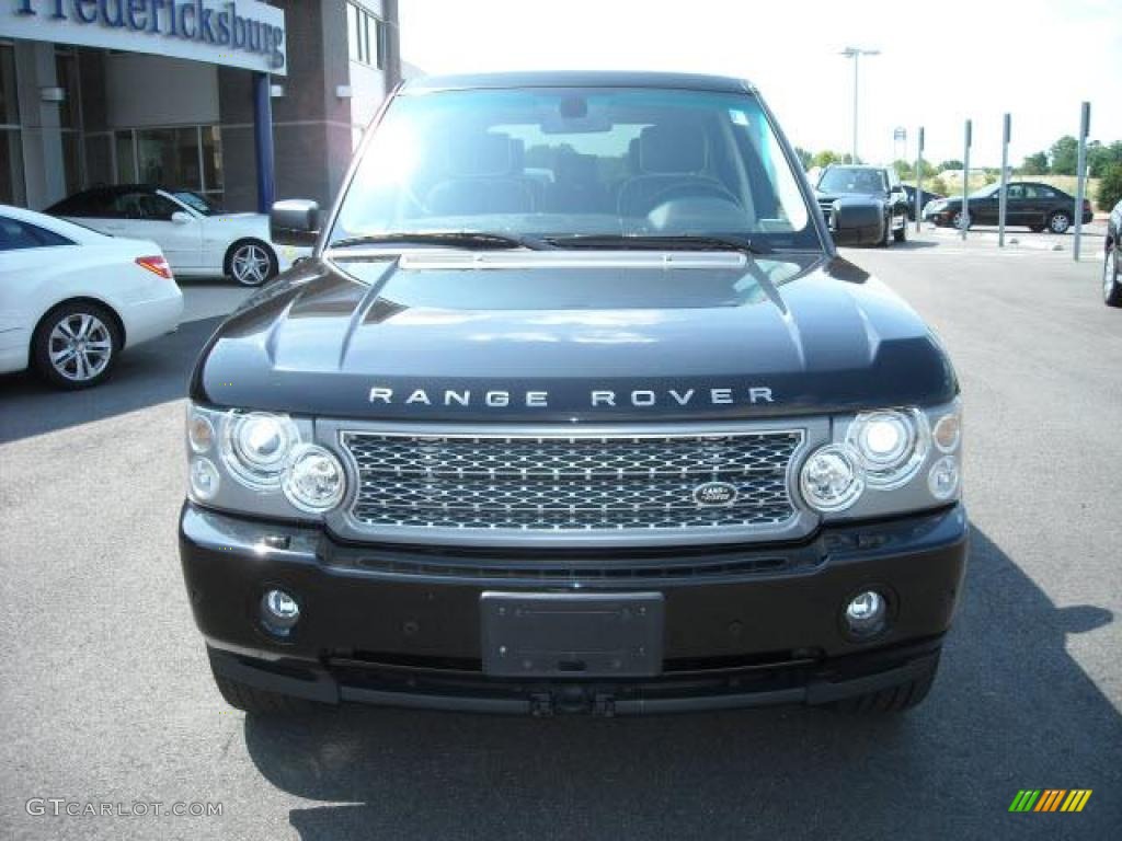 2006 Range Rover Supercharged - Java Black Pearl / Jet Black/Sand photo #8