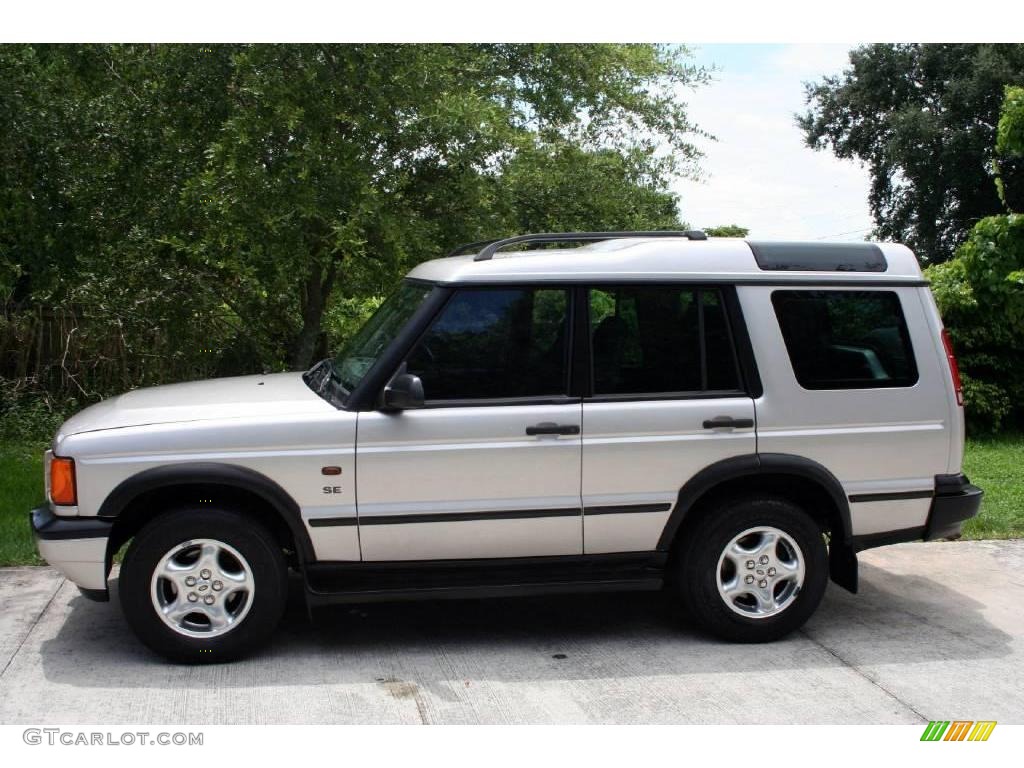 2001 Discovery II SE - Blenheim Silver Metallic / Smokestone Gray photo #3